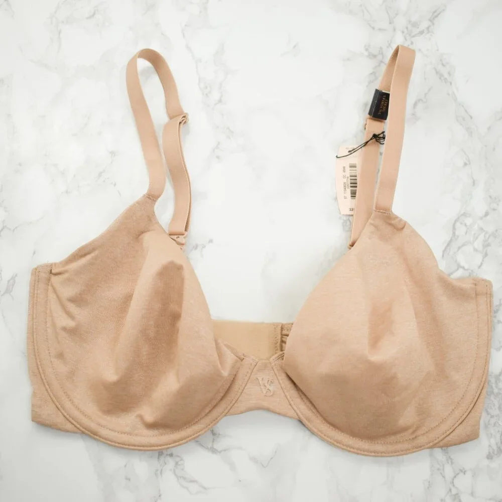 Victoria's Secret Unlined Semi Demi Bra 32DD NWT - Picture 2 of 6